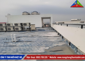 Chống thấm dột bằng màng tự dính