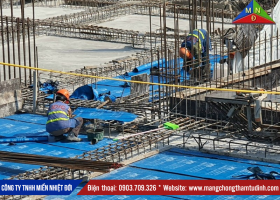 Thi công chống thấm bằng màng tự dính