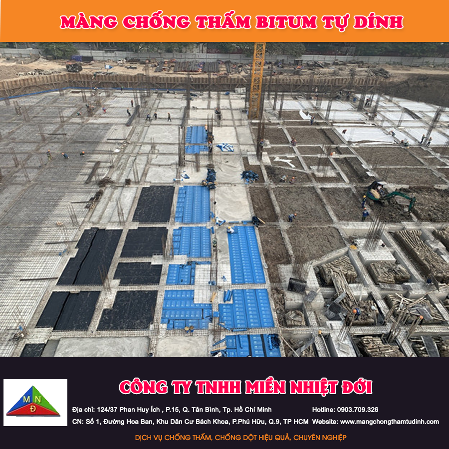 Màng chống thấm Bitum tự dính