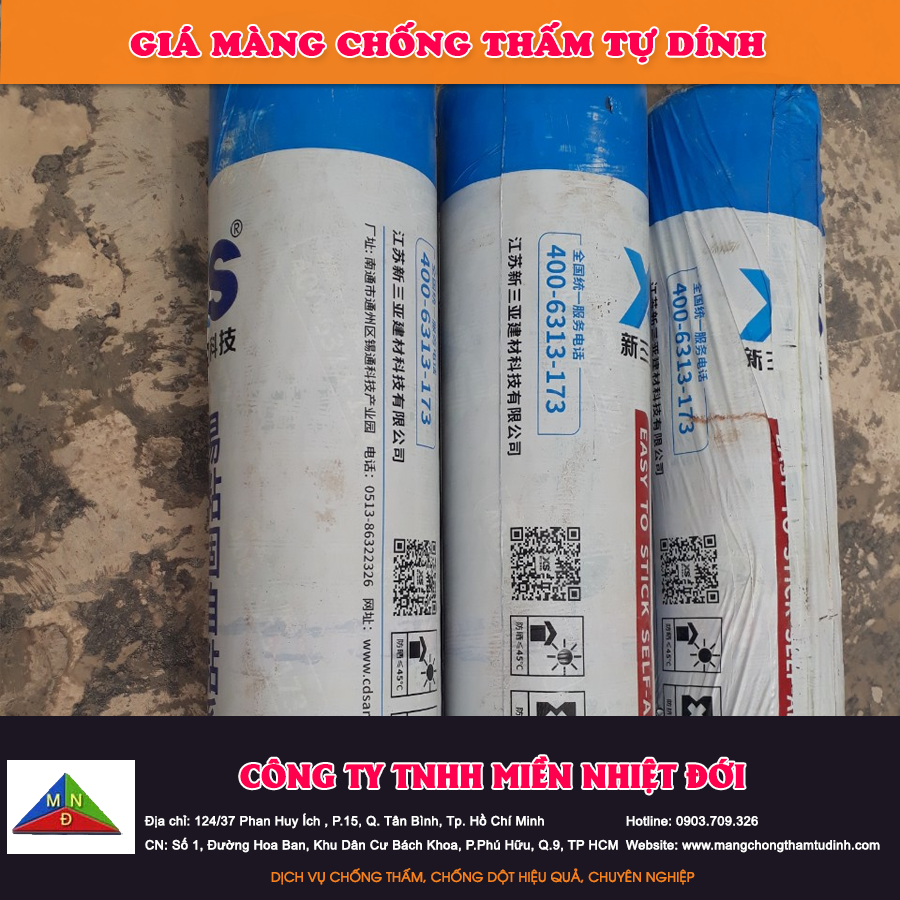 Giá màng chống thấm tự dính
