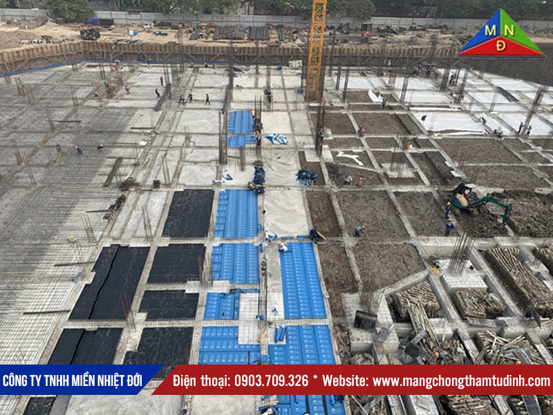 Ưu điểm chống thấm bằng màng tự dính