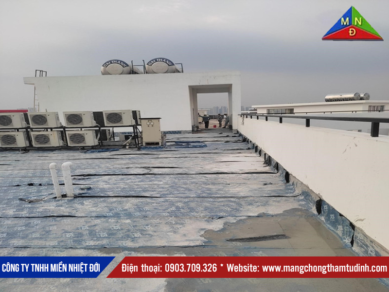 Chống thấm dột bằng màng tự dính